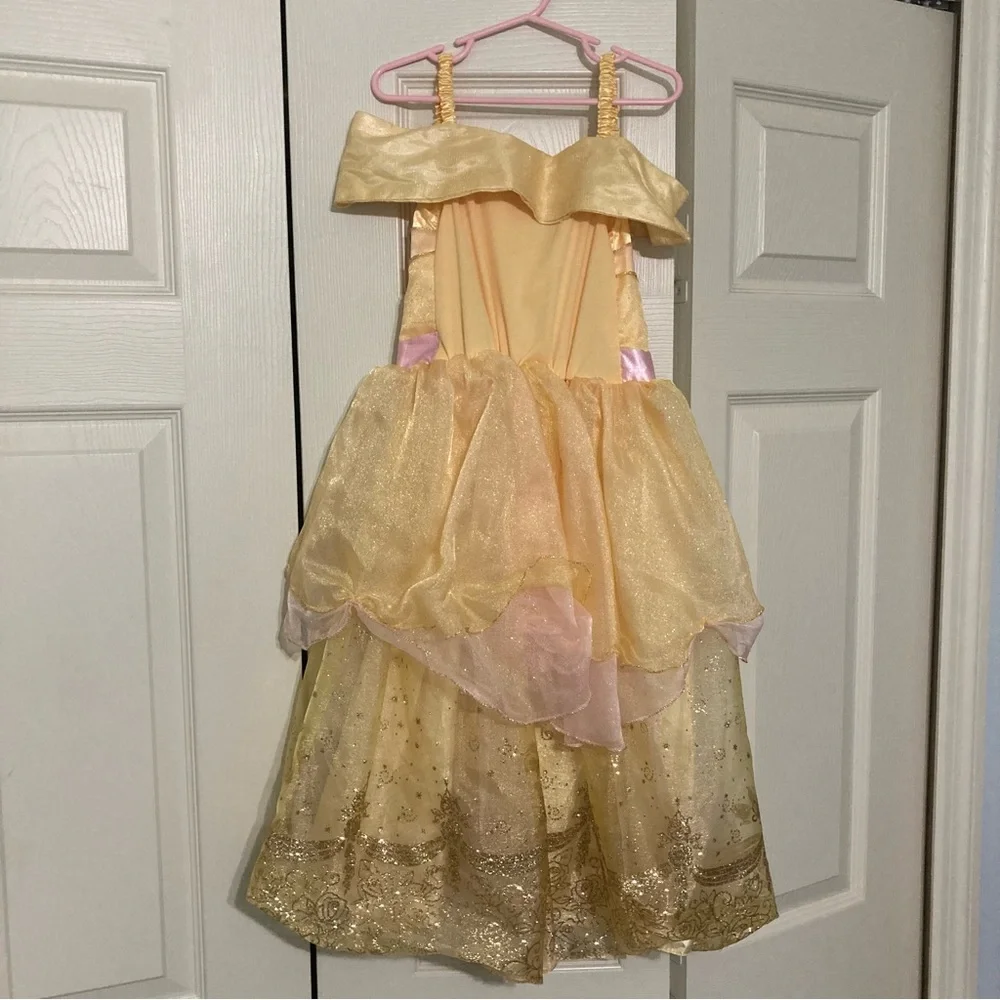Princess Belle Dress (Kids) - Picture 2 of 11